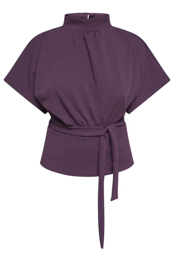 GIRL TOP 6 18806 DEEP BORDEAUX